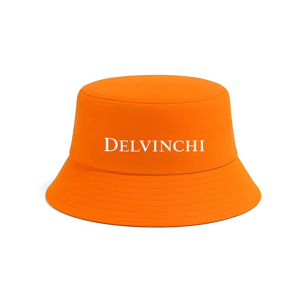 Orange Bucket Hat