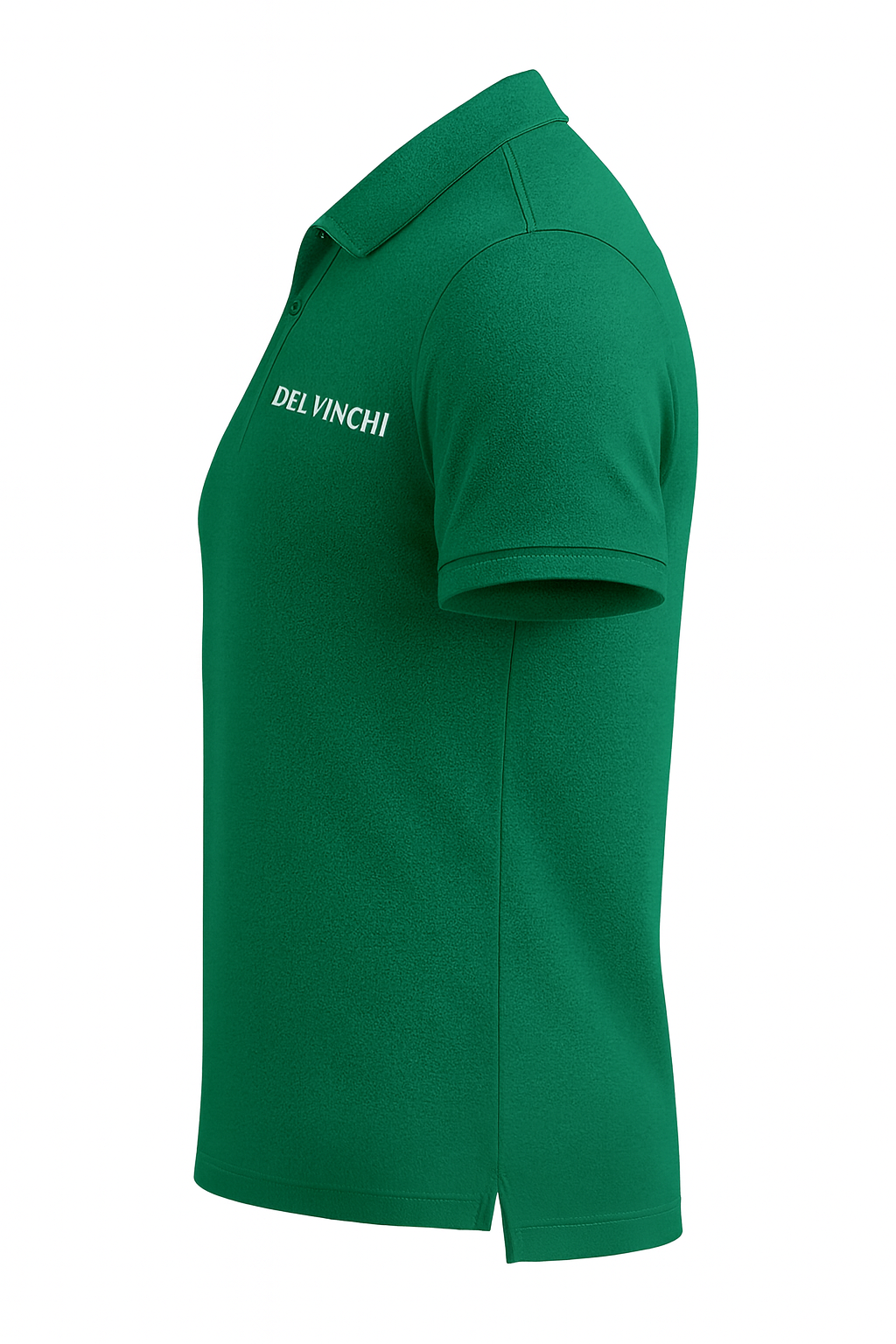 Green Piquè Polo Shirt