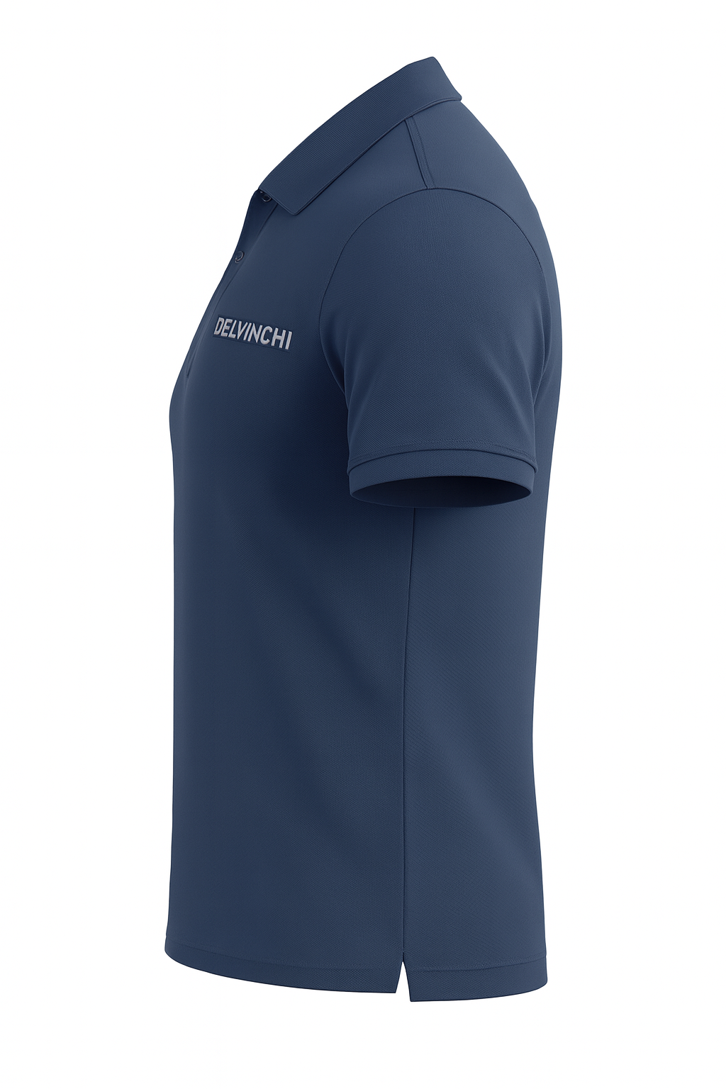 Navy Blue Piquè Polo Shirt