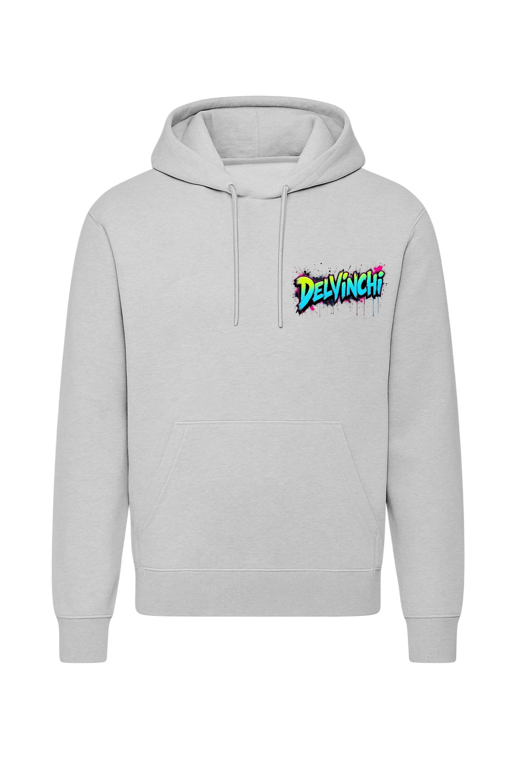 Grey Graffiti Hoodie