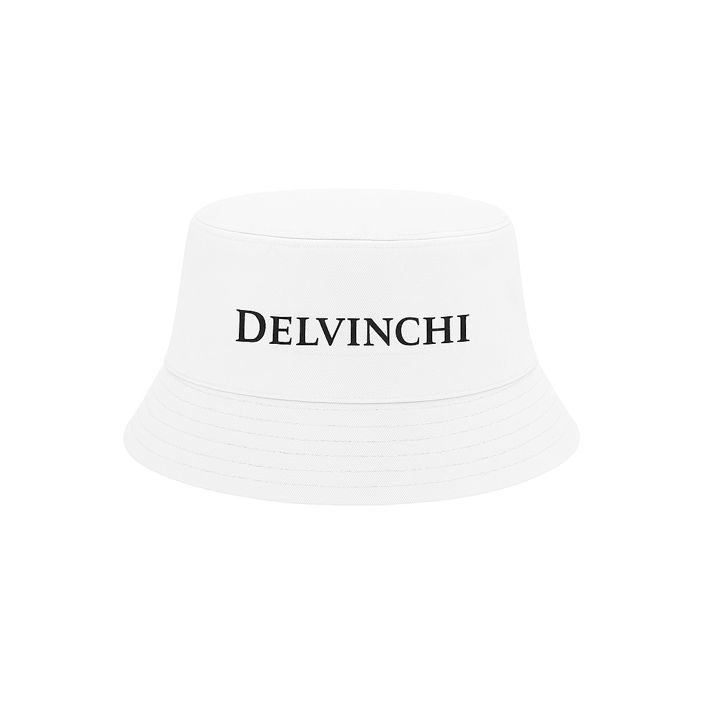 White Bucket Hat