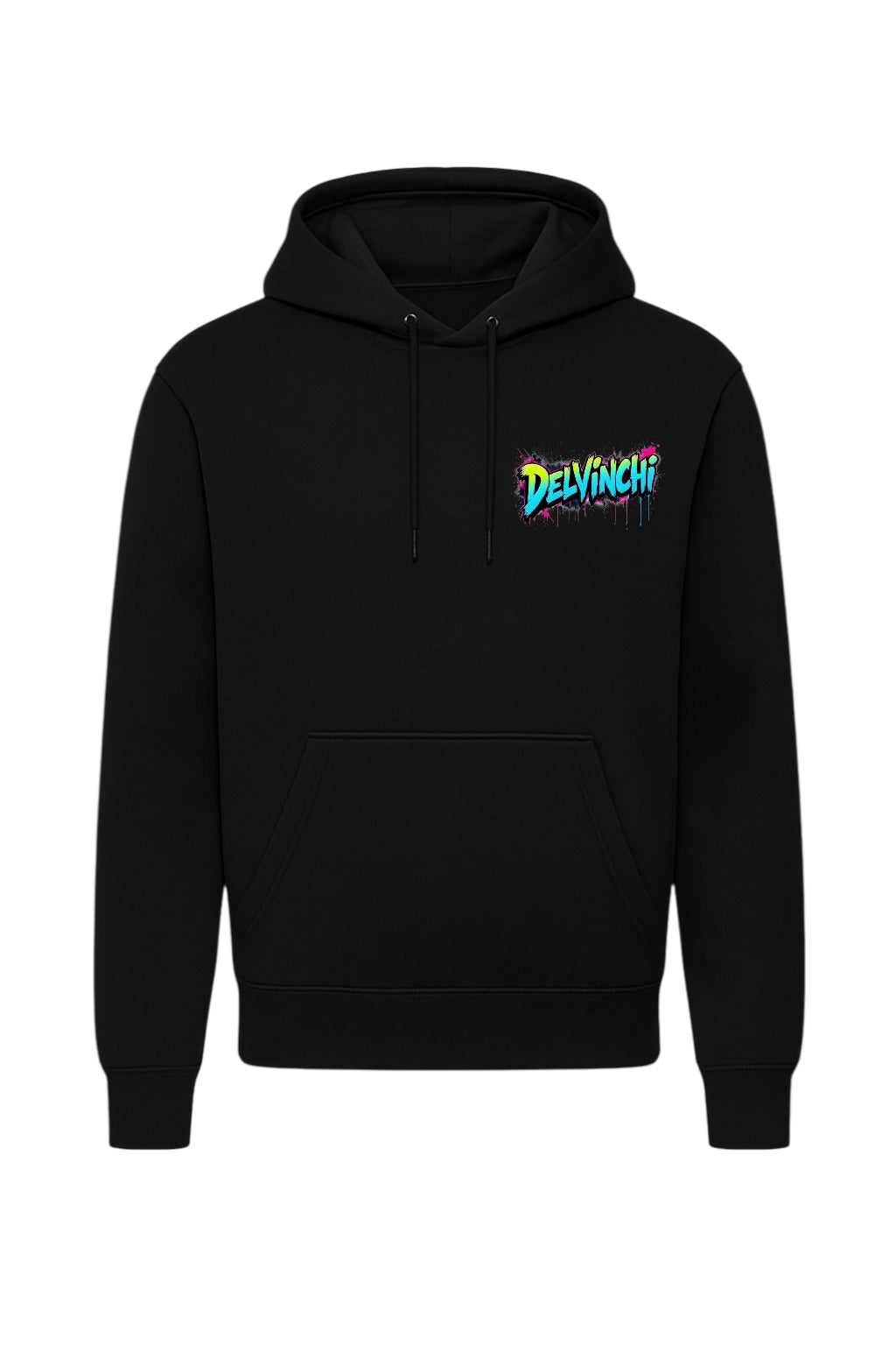 Black Graffiti Hoodie