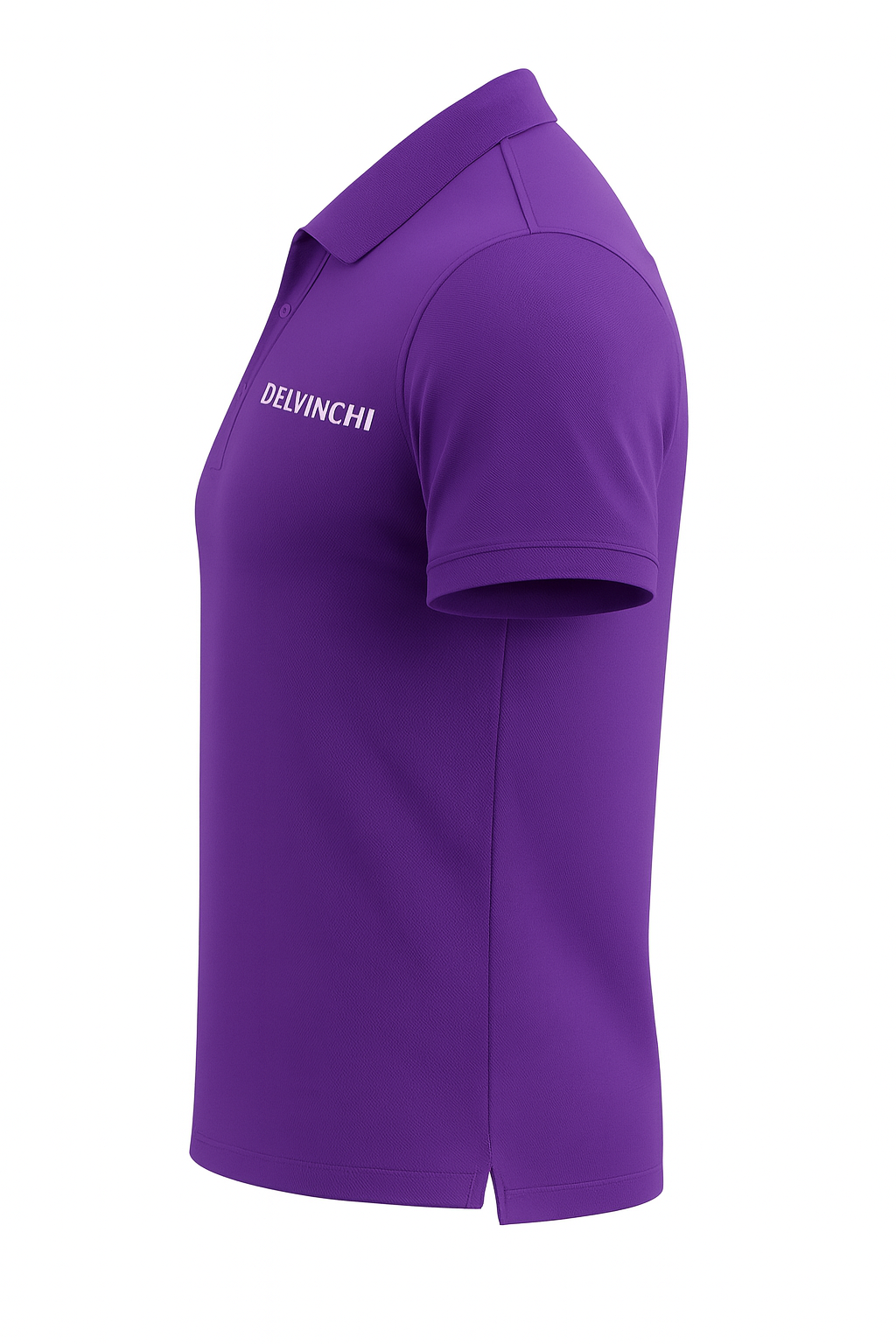 Purple Piquè Polo Shirt