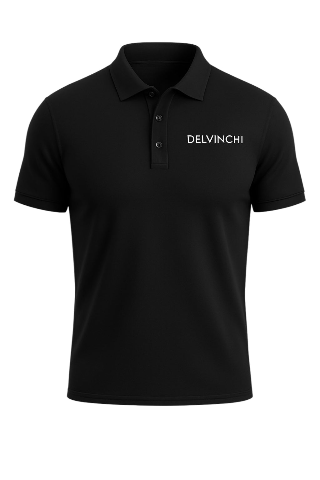 Black Piquè Polo Shirt