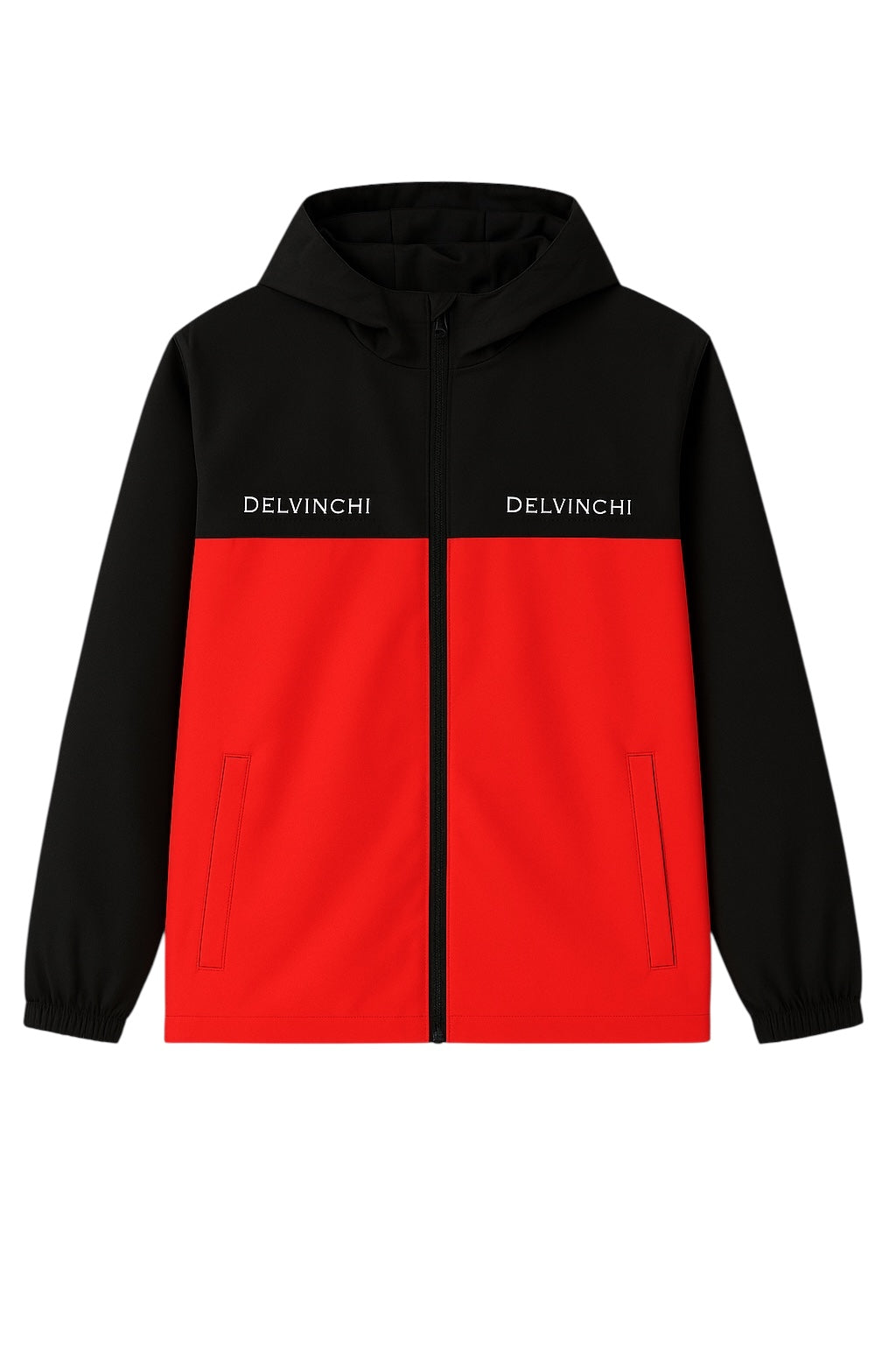 Red Windbreaker