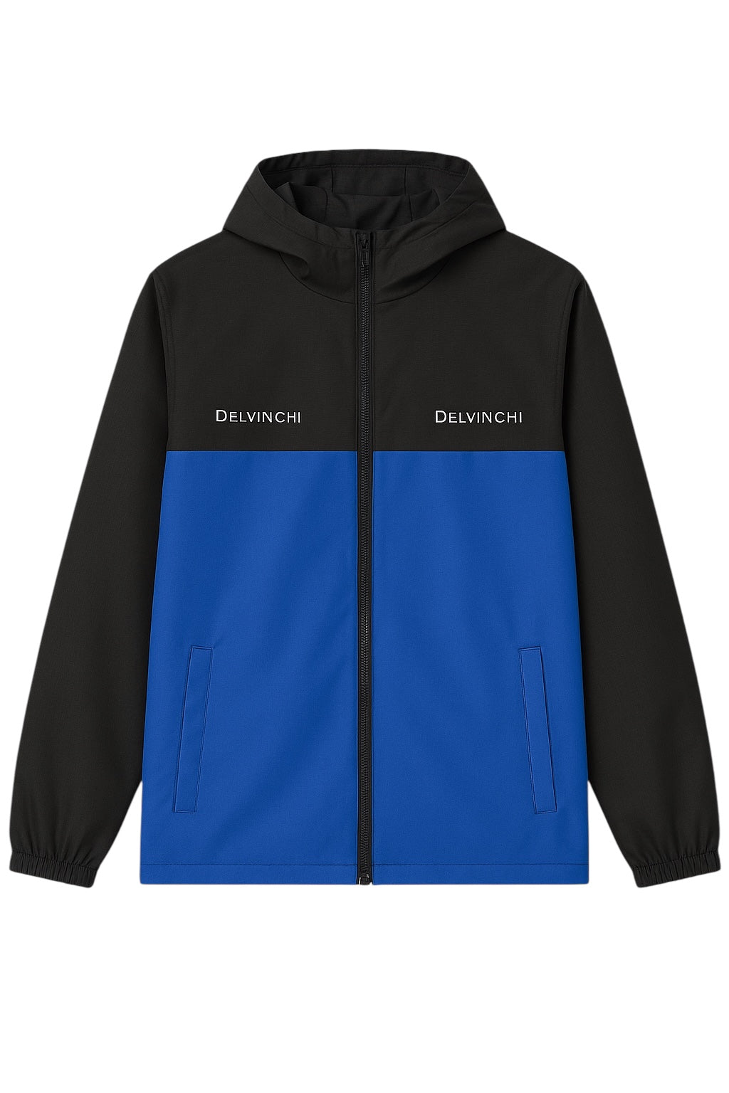 Blue Windbreaker